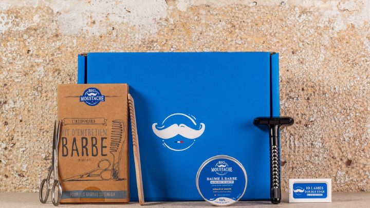 exemple de packaging de la box big moustache